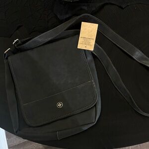 Gray Men's Crossbody Bag